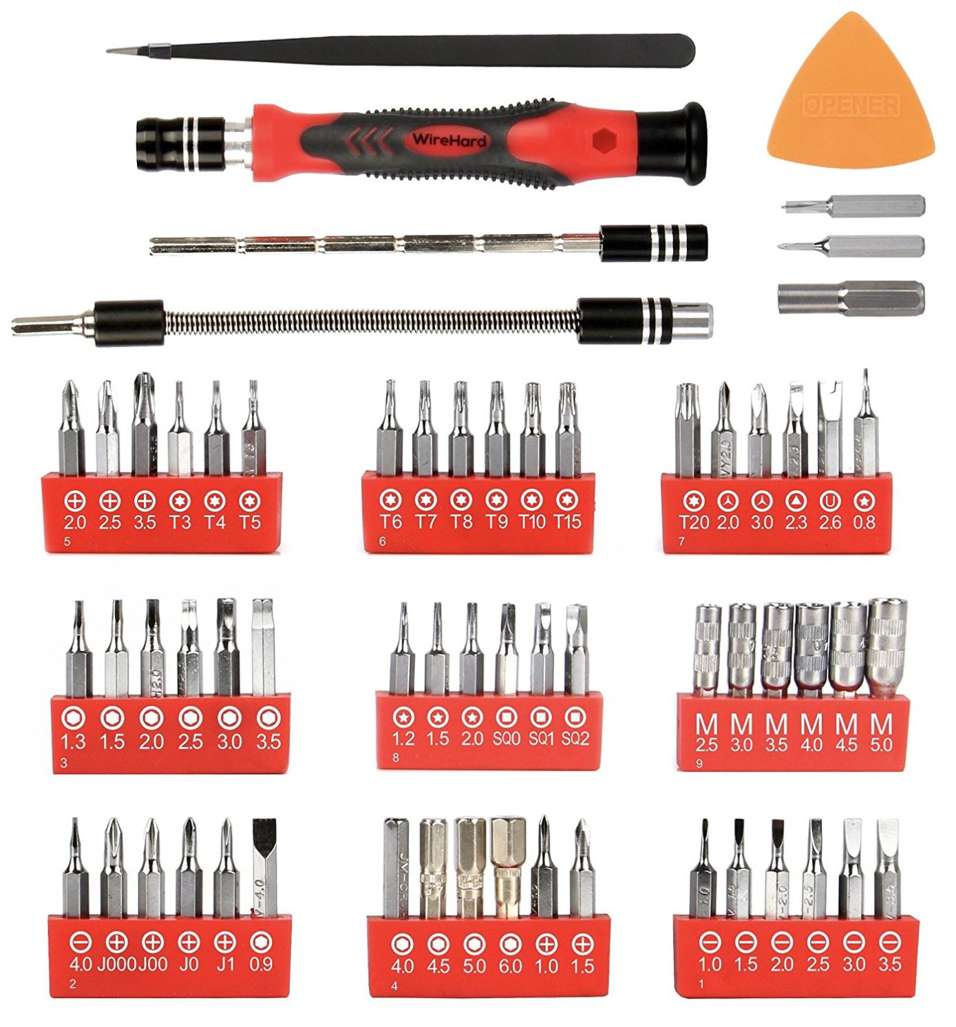 62 in 1 Repair Tool Kit